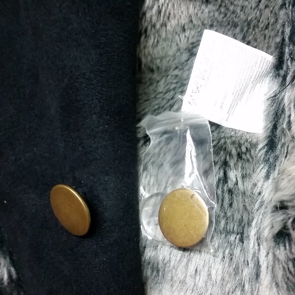 NWOT VENUS sz 12 womens faux Suede Fur Long Winter Coat - Picture 6 of 9